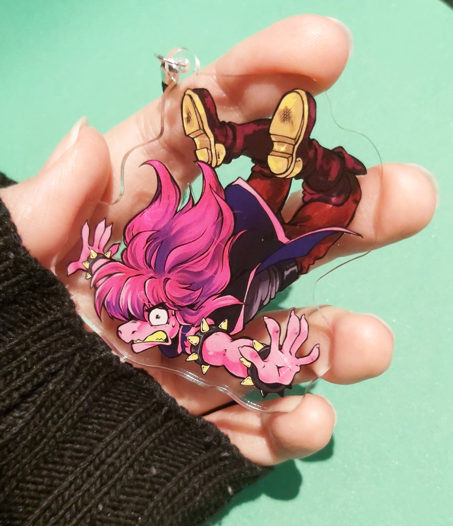 Deltarune 2.5" Double-Sided Keychains - Clear Acrylic Charms