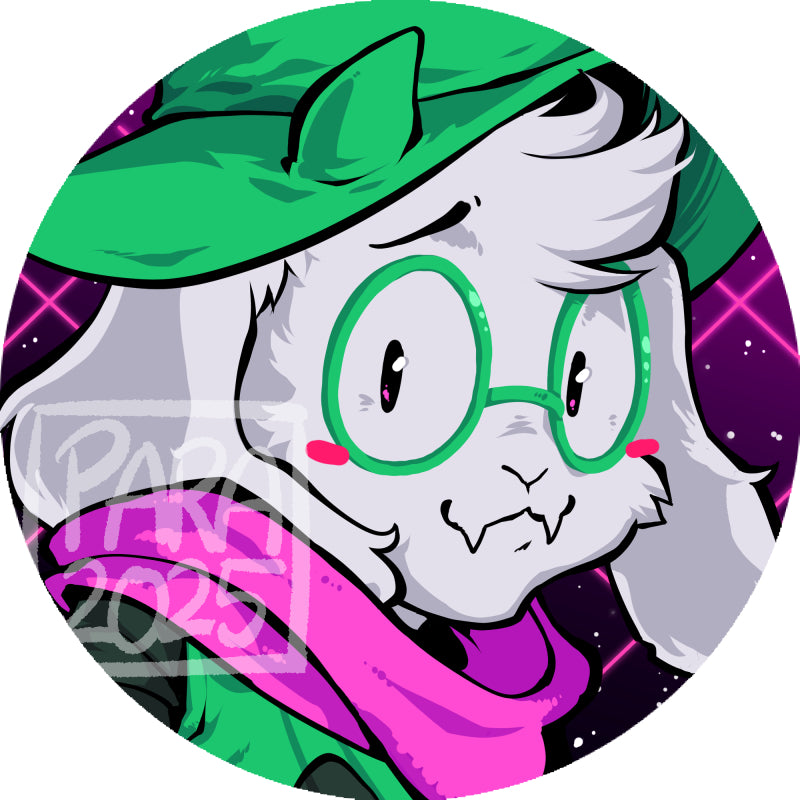 Deltarune Pin Badges 38mm by ParanoArt