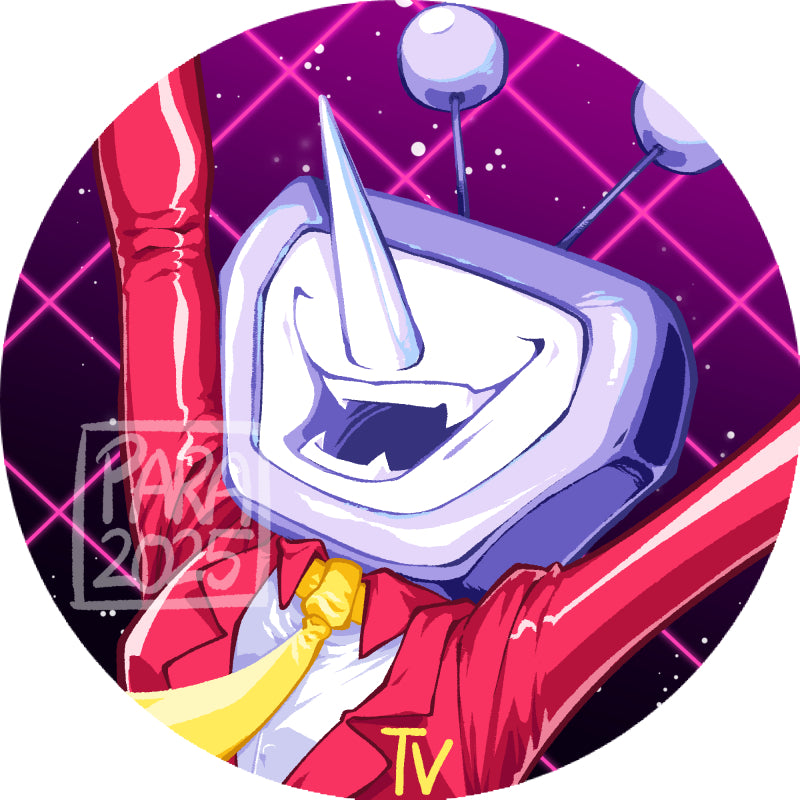 Deltarune Pin Badges 38mm by ParanoArt
