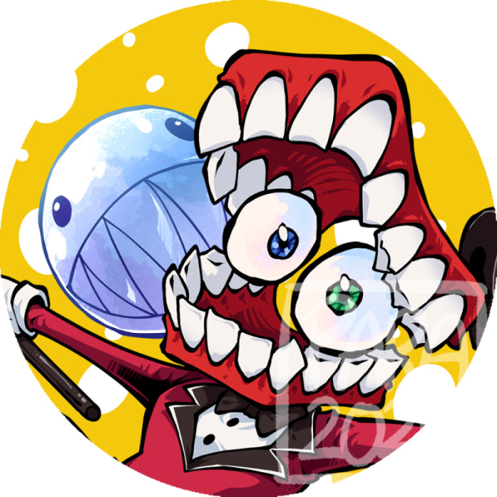 The Amazing Digital Circus Pinback Badges - 38mm