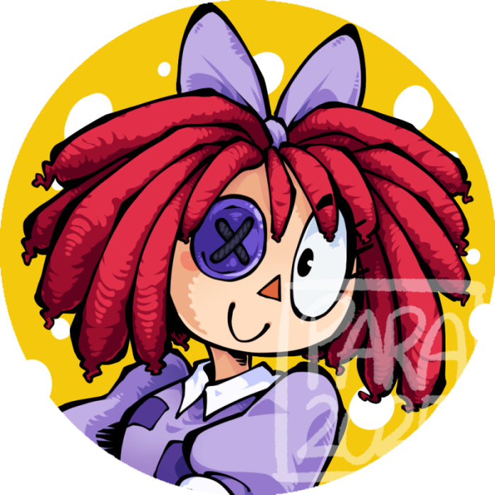 The Amazing Digital Circus Pinback Badges - 38mm