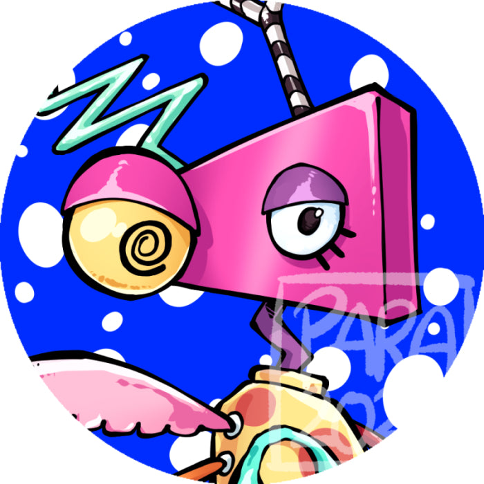 The Amazing Digital Circus Pinback Badges - 38mm