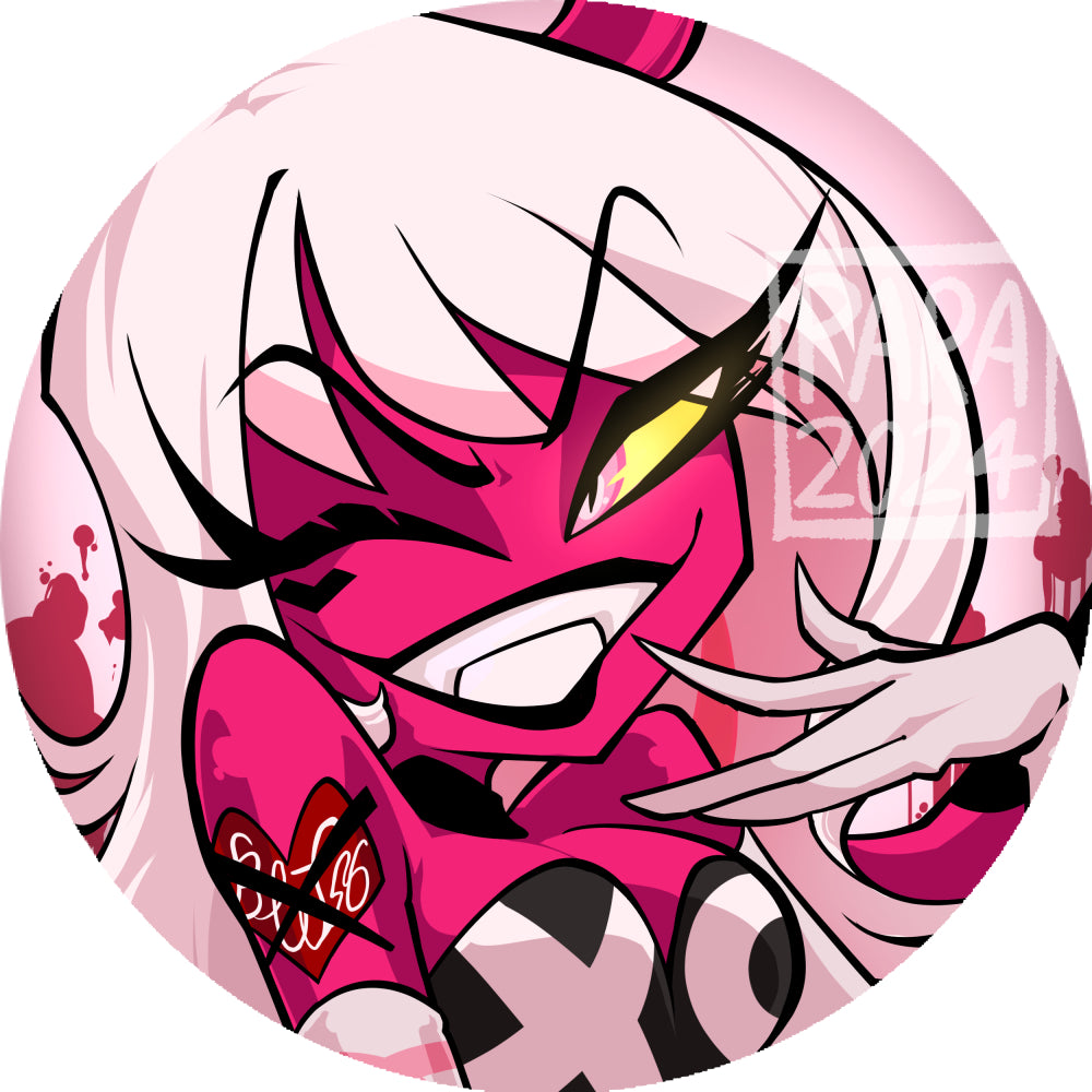HELLUVA BOSS 38mm Pinback Badges