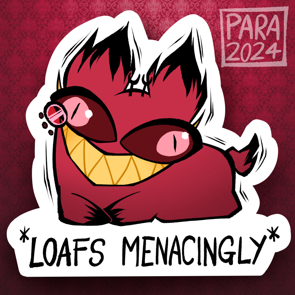 Hazbin Hotel Stickers - 3 inch - Vinyl Coated