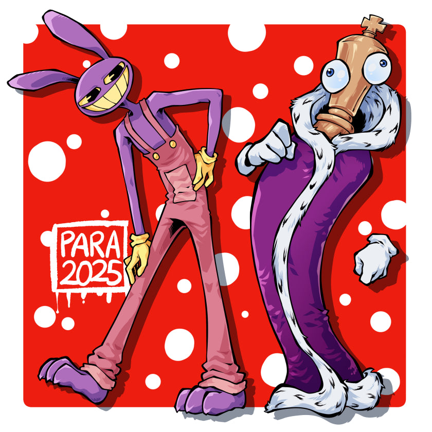 The Amazing Digital Circus - Stickers Waterproof Vinyl 2-3 Inches