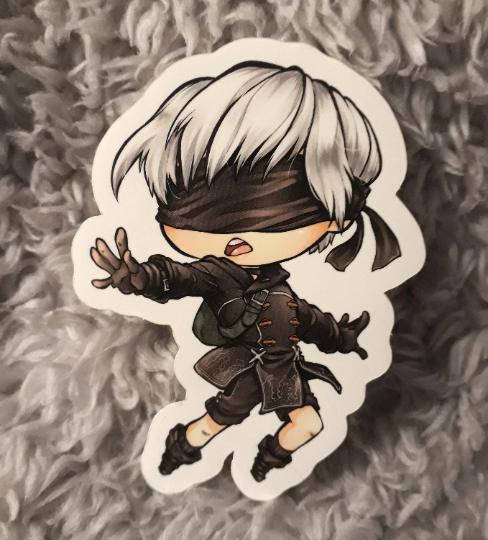 Automata Inspired Vinyl Stickers