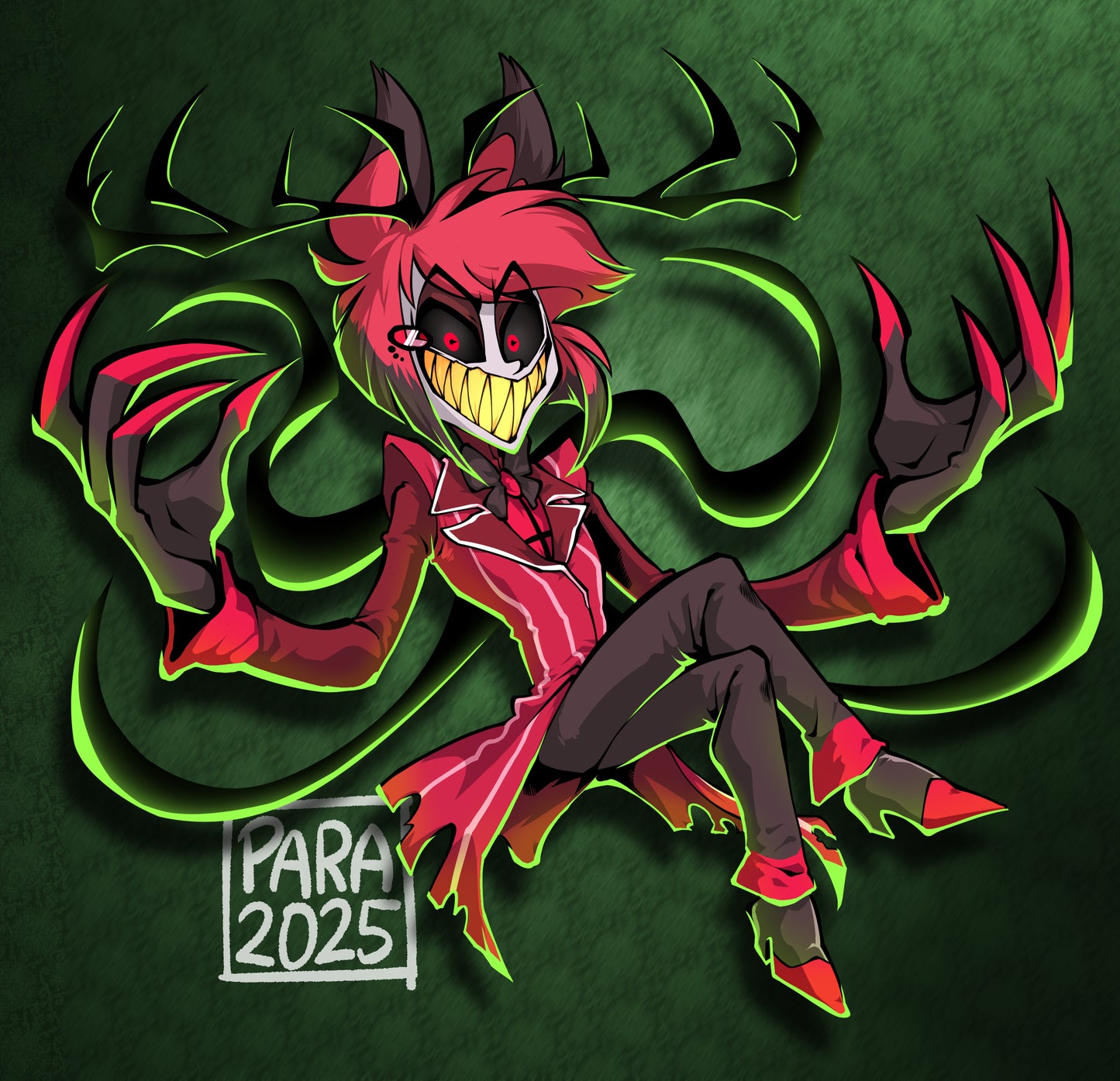 Hazbin Hotel Stickers - 3 inch - Vinyl Coated