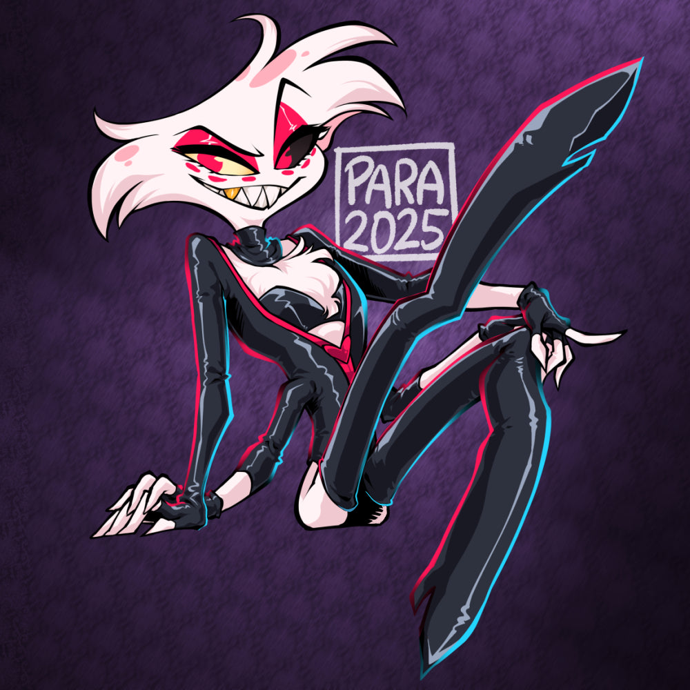 Hazbin Hotel Stickers - 3 inch - Vinyl Coated
