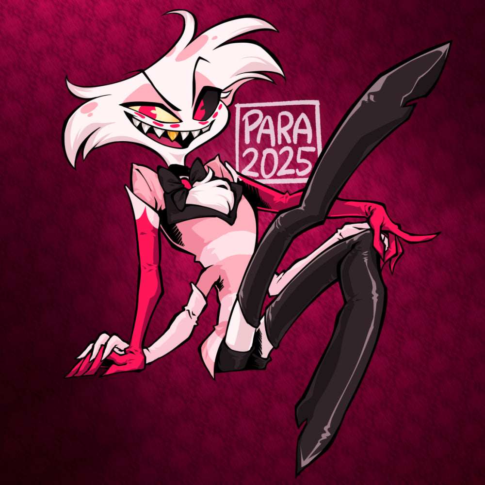 Hazbin Hotel Stickers - 3 inch - Vinyl Coated
