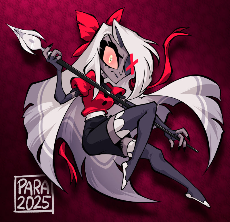 Hazbin Hotel Stickers - 3 inch - Vinyl Coated