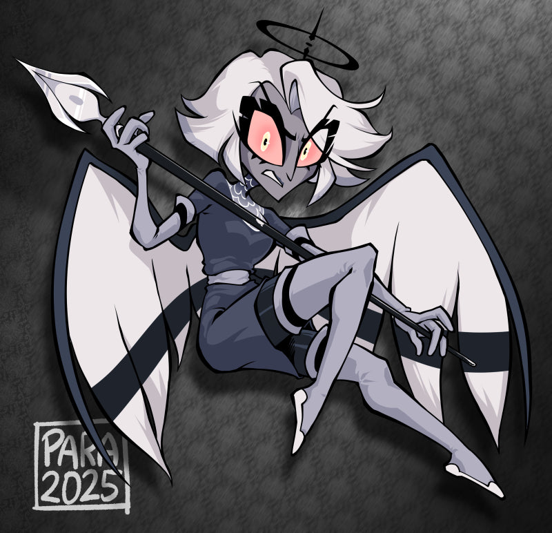 Hazbin Hotel Stickers - 3 inch - Vinyl Coated
