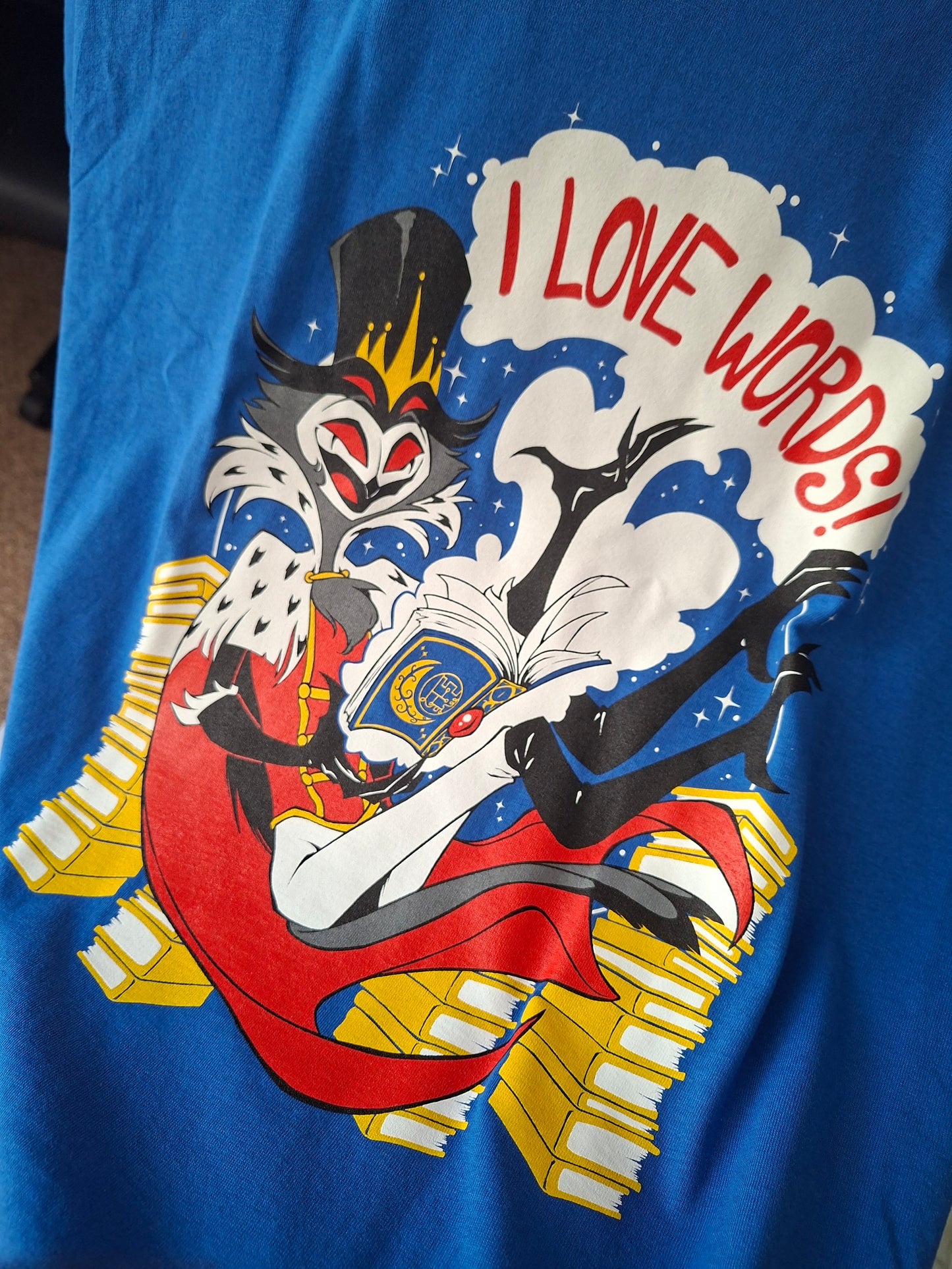 I Love Words - Stolas T-Shirt - HELLUVA BOSS