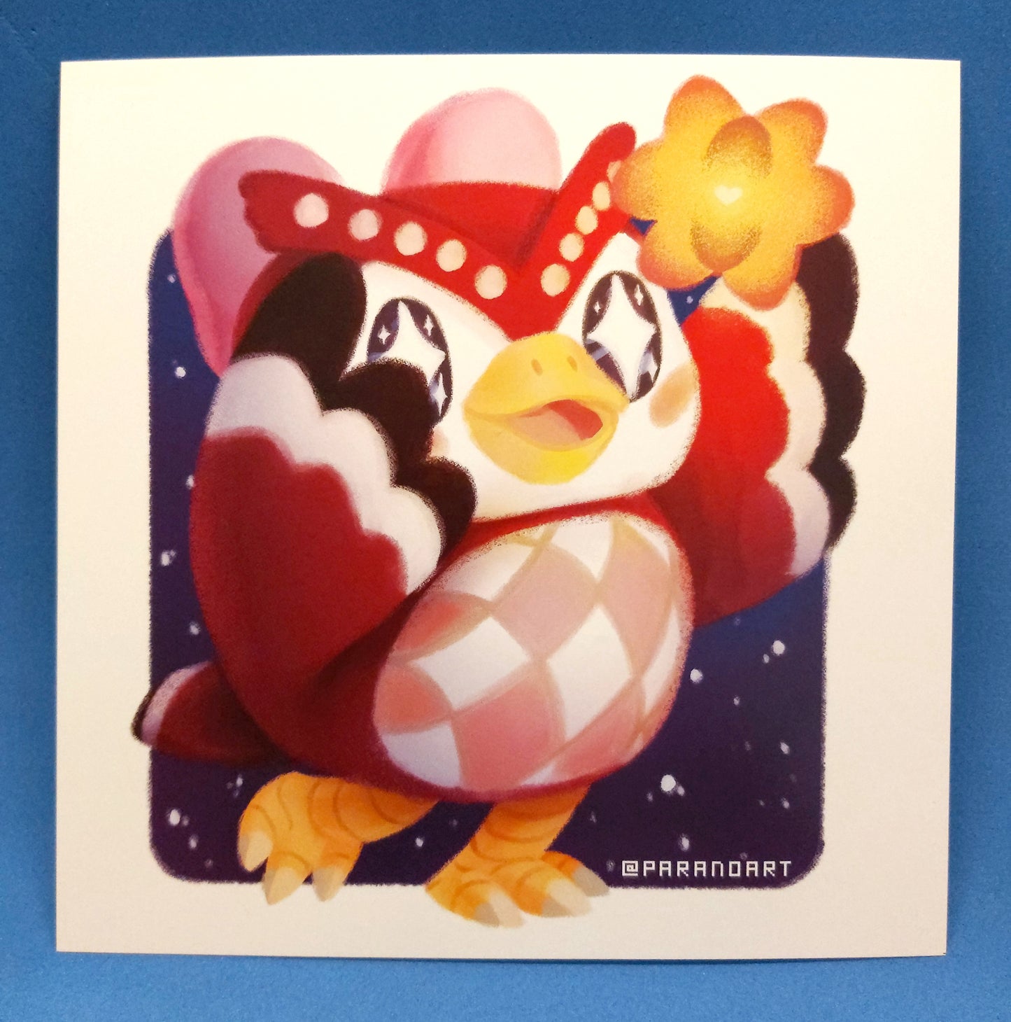 Animal Forest Inspired Celeste Mini Card Prints