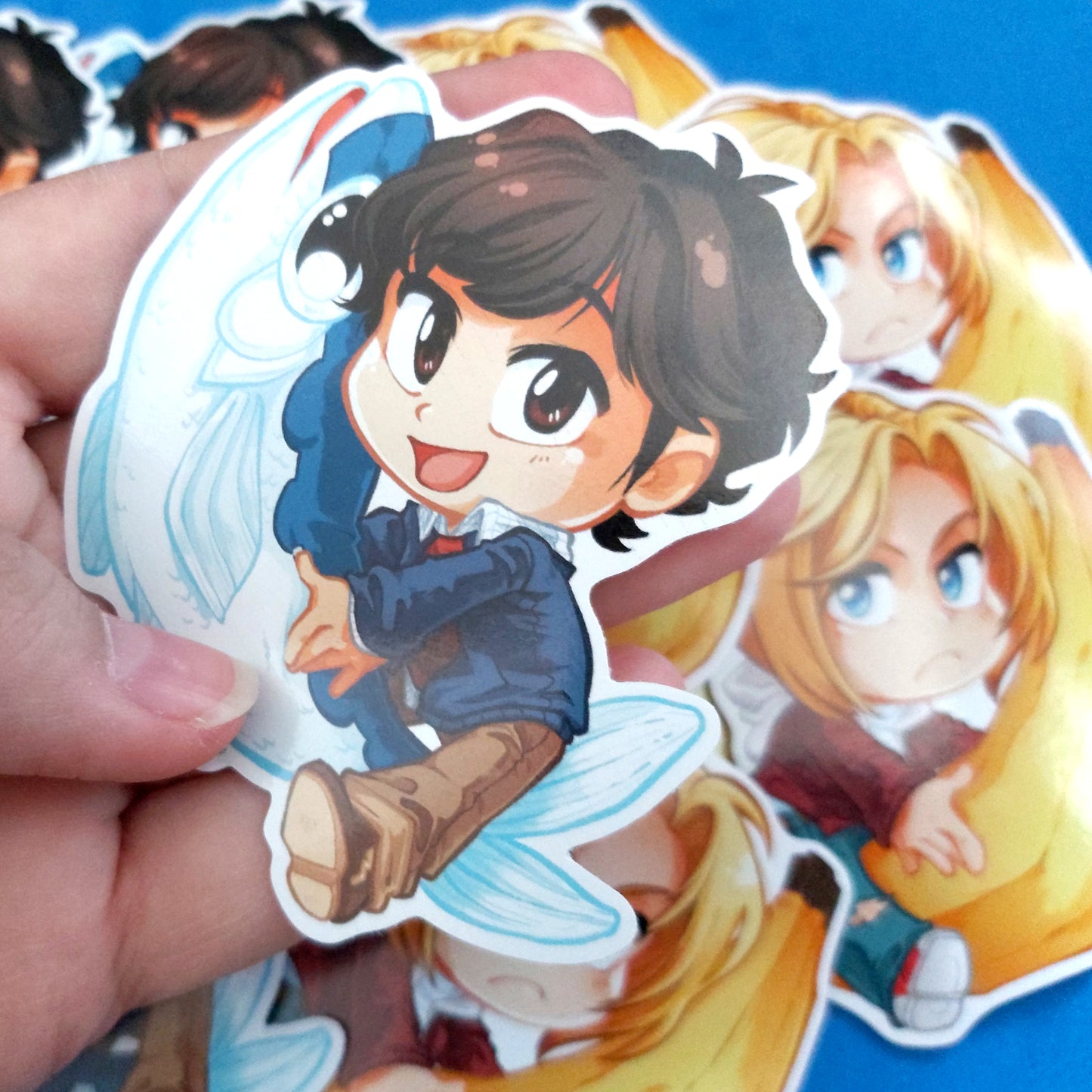 AshEiji Inspired Stickers Waterproof Vinyl 2.5 Inches