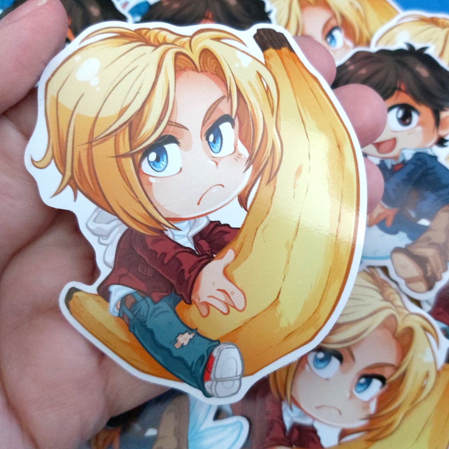 AshEiji Inspired Stickers Waterproof Vinyl 2.5 Inches