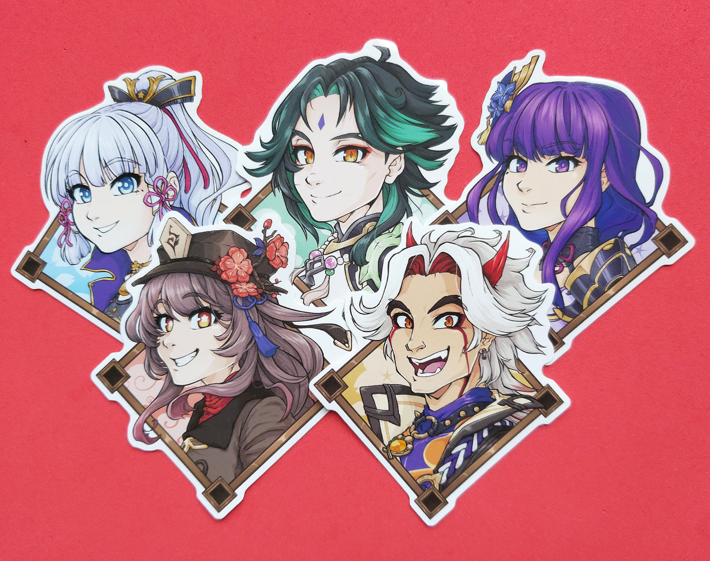 Genshin Impact 2.5" Vinyl Stickers