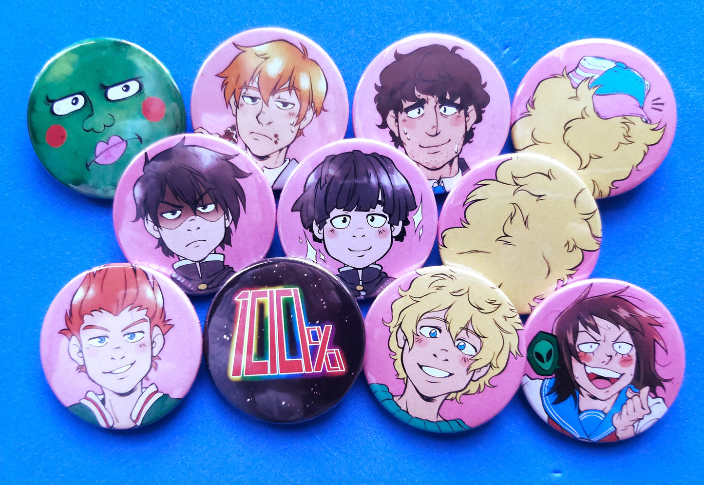 Psychic Consultation Inspired Button Pins 38mm Badges