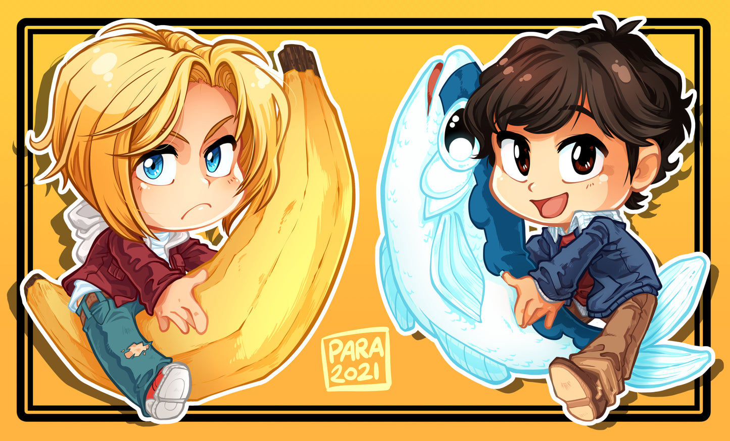 AshEiji Inspired Stickers Waterproof Vinyl 2.5 Inches