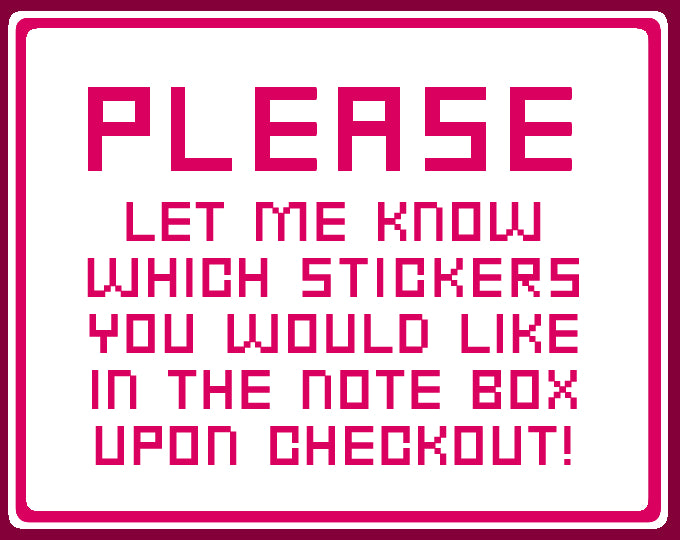 Hades Game Inspired Big Round Stickers 10cm