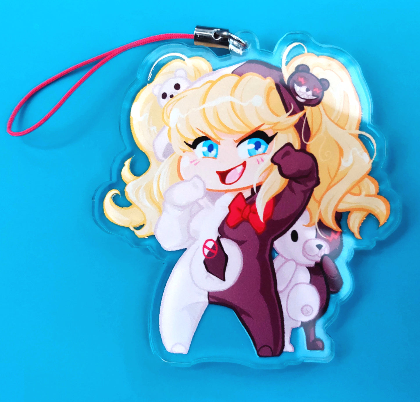 SDR2 Inspired 2.5" Charms Clear Acrylic Keychains