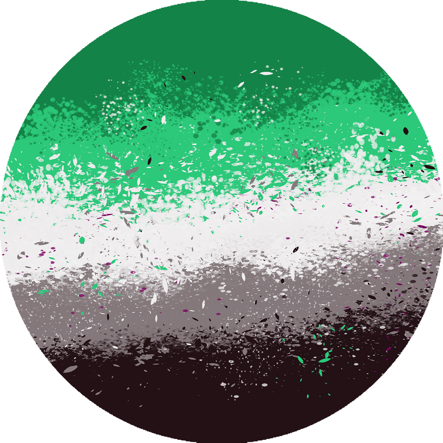 Painterly Pride 1.5" Badge Pins