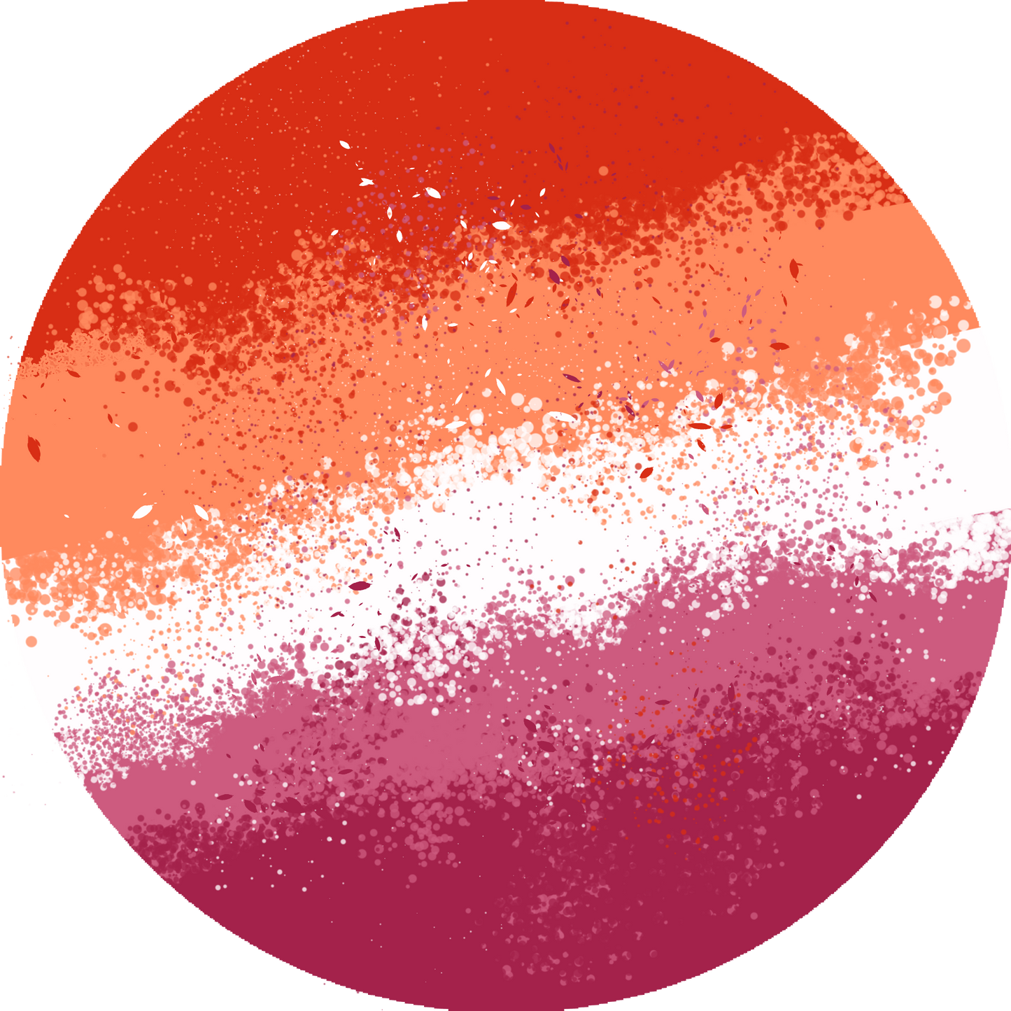 Painterly Pride 1.5" Badge Pins