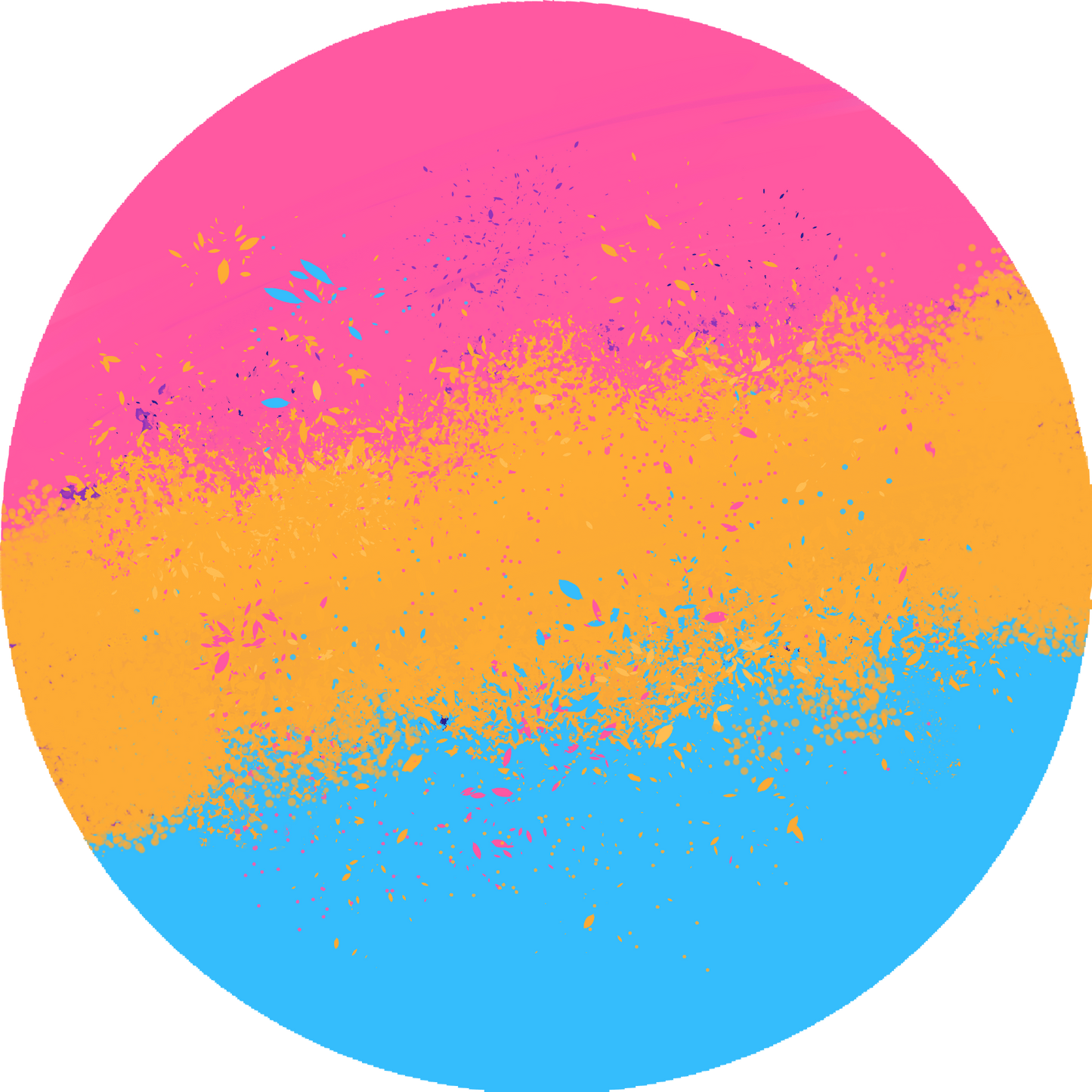 Painterly Pride 1.5" Badge Pins