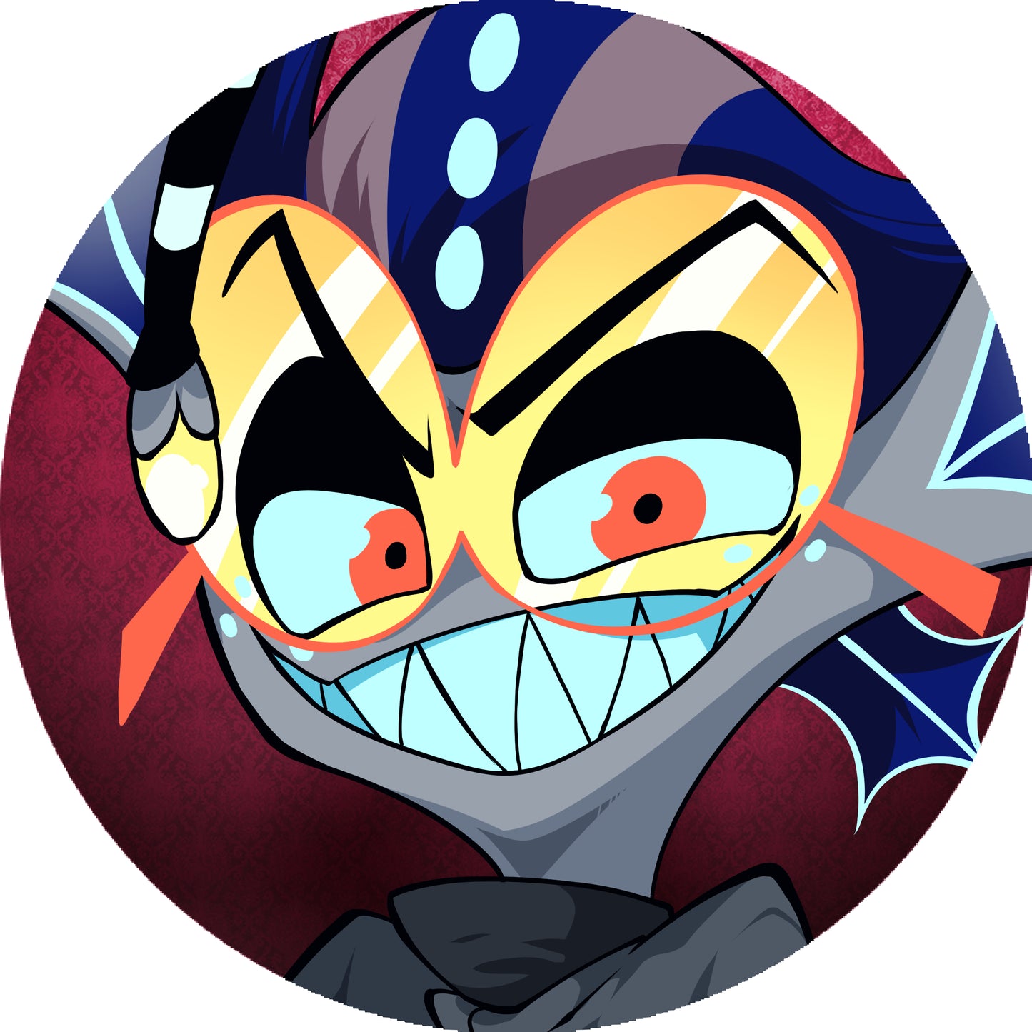 HAZBIN HOTEL 38mm Pinback Badges