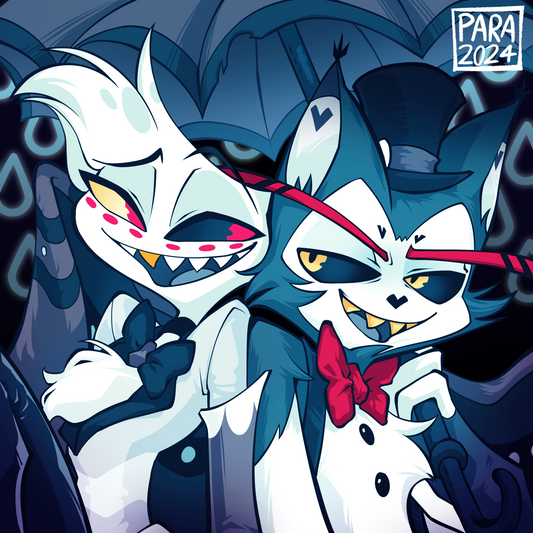 HAZBIN HOTEL HuskerDust "Loser, Baby" Mini Prints