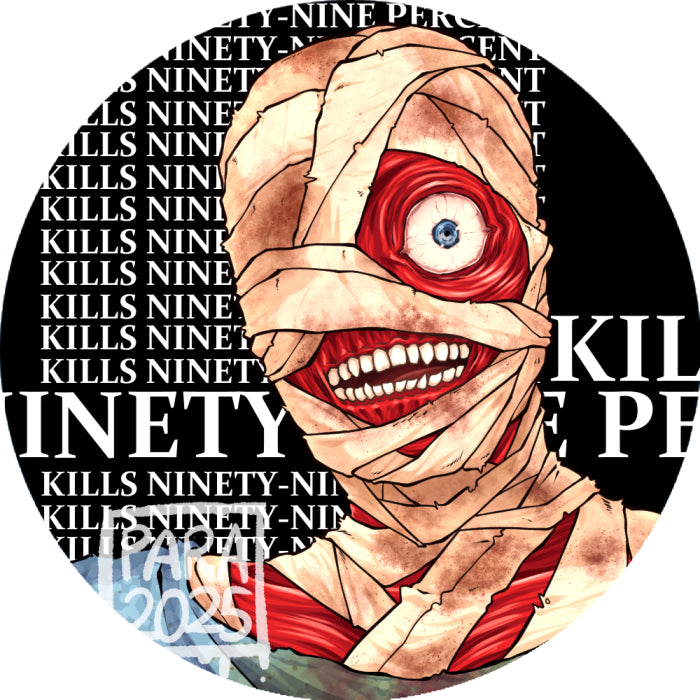 Mouthwashing Inspired Badge Pins 38mm