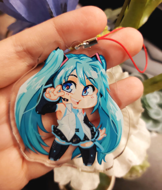 Virtual Idol 2.5" Acrylic Keychain