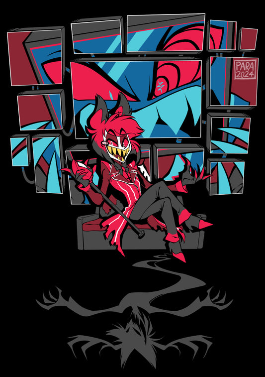 HAZBIN HOTEL "Stayed Gone" RadioStatic Mini Prints