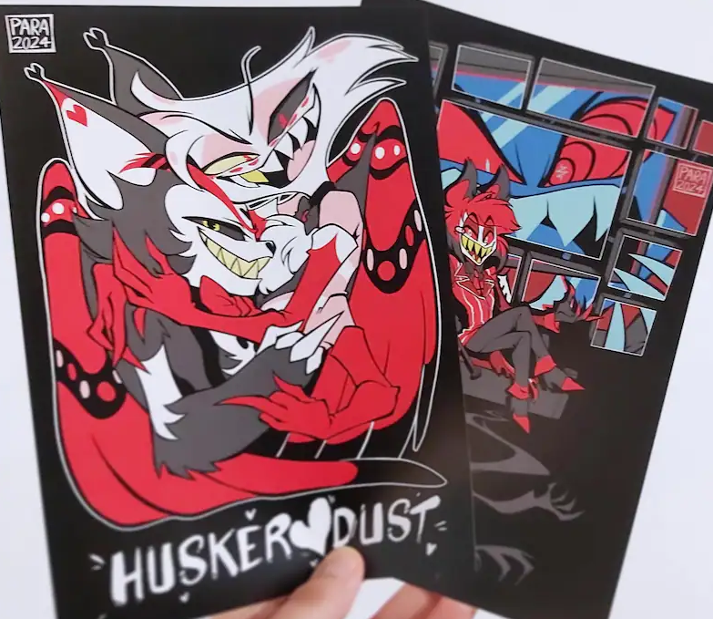 HAZBIN HOTEL HuskerDust "Loser, Baby" Mini Prints