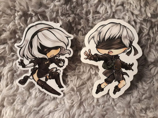 Automata Inspired Vinyl Stickers