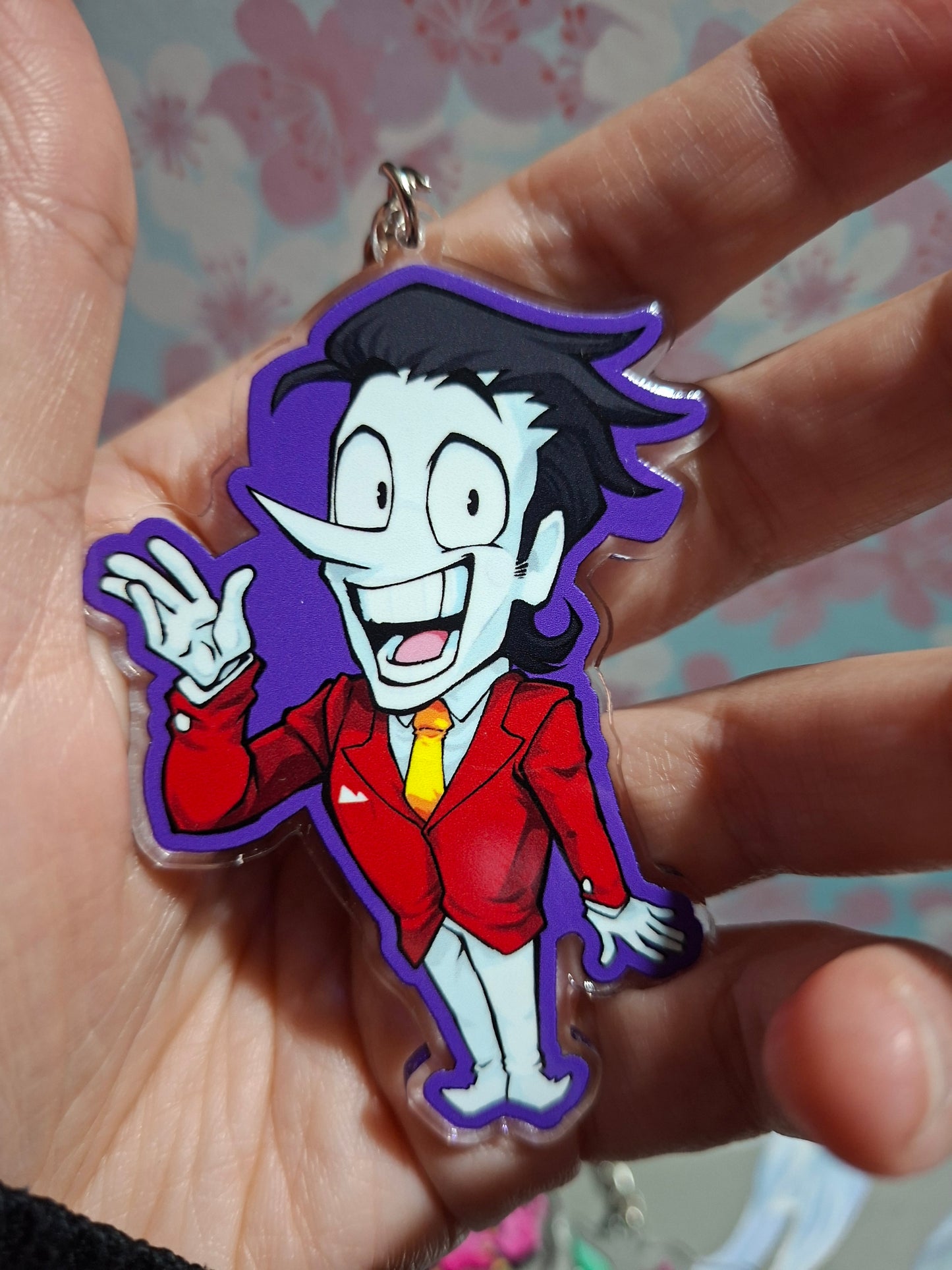 Deltarune 2.5" Double-Sided Keychains - Clear Acrylic Charms