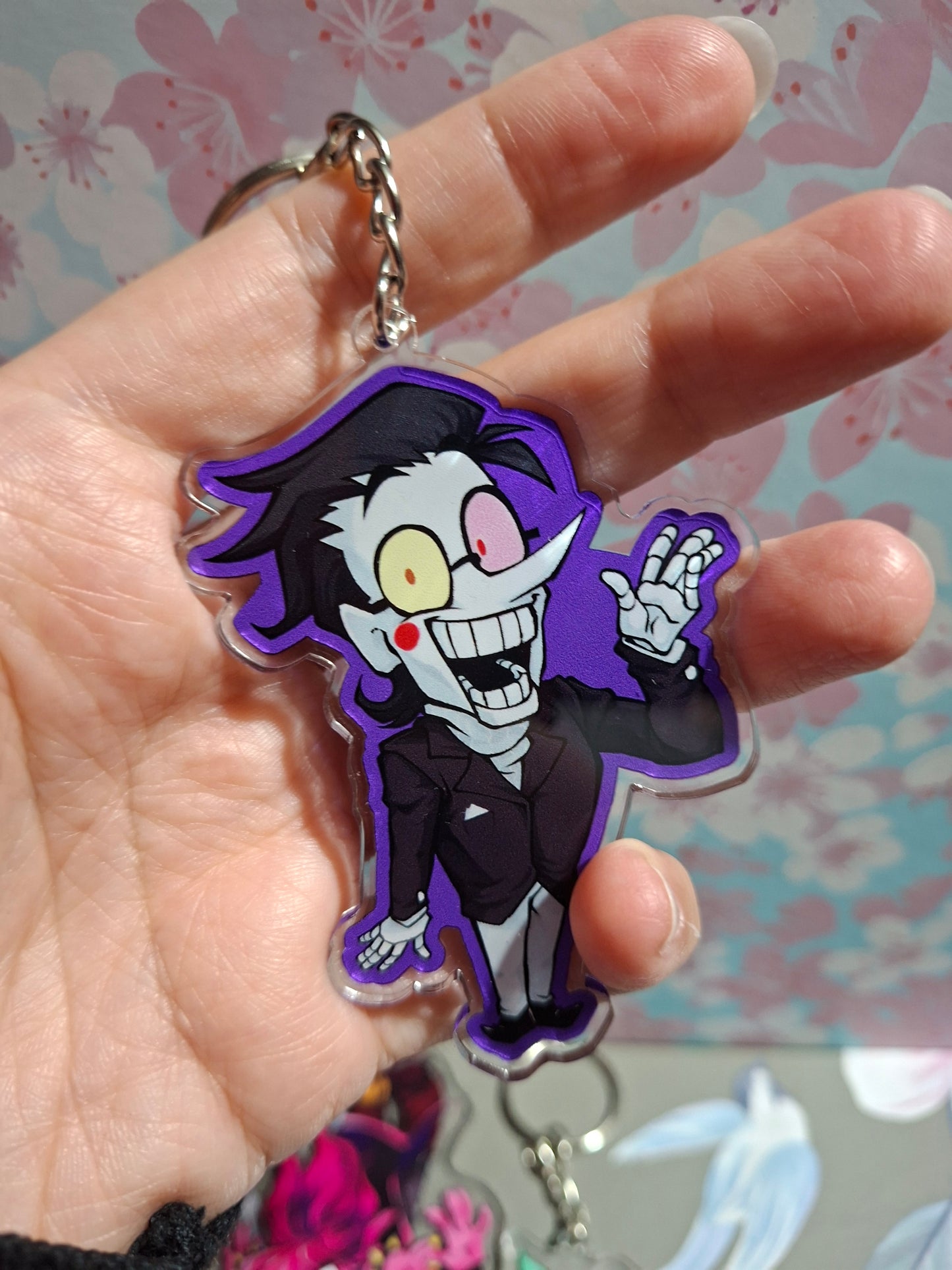 Deltarune 2.5" Double-Sided Keychains - Clear Acrylic Charms