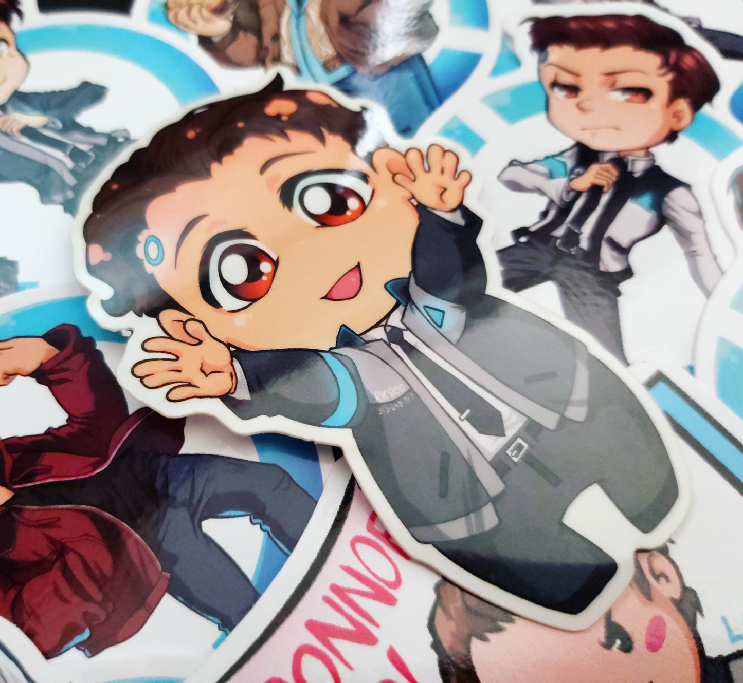 Detroit Android Inspired 2" Acrylic Stickers