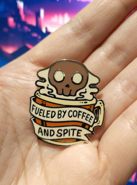 Coffee & Spite Hard Enamel Pins 3.5mm