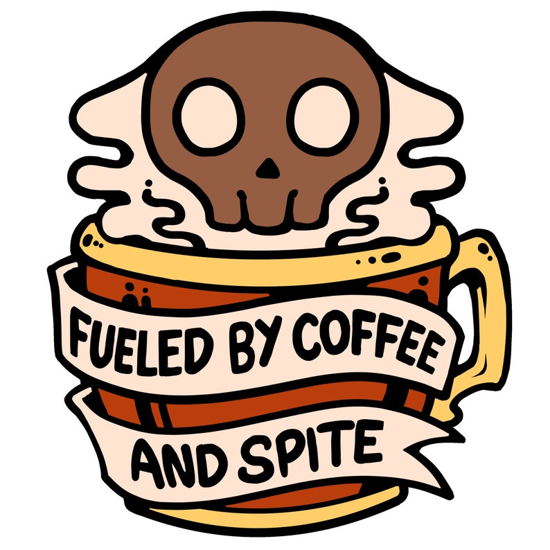 Coffee & Spite Hard Enamel Pins 3.5mm