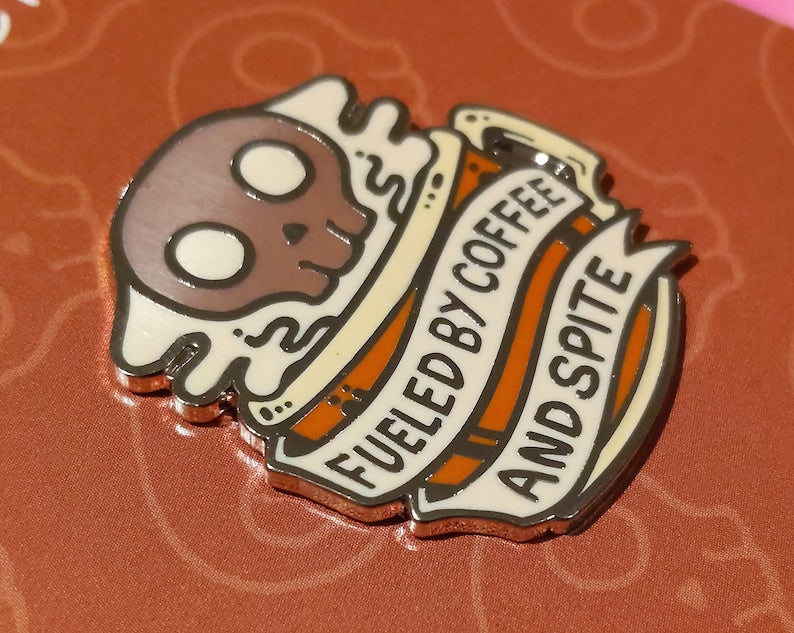 Coffee & Spite Hard Enamel Pins 3.5mm