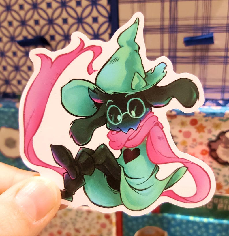 Deltarune Stickers Waterproof Vinyl 2-3 Inches